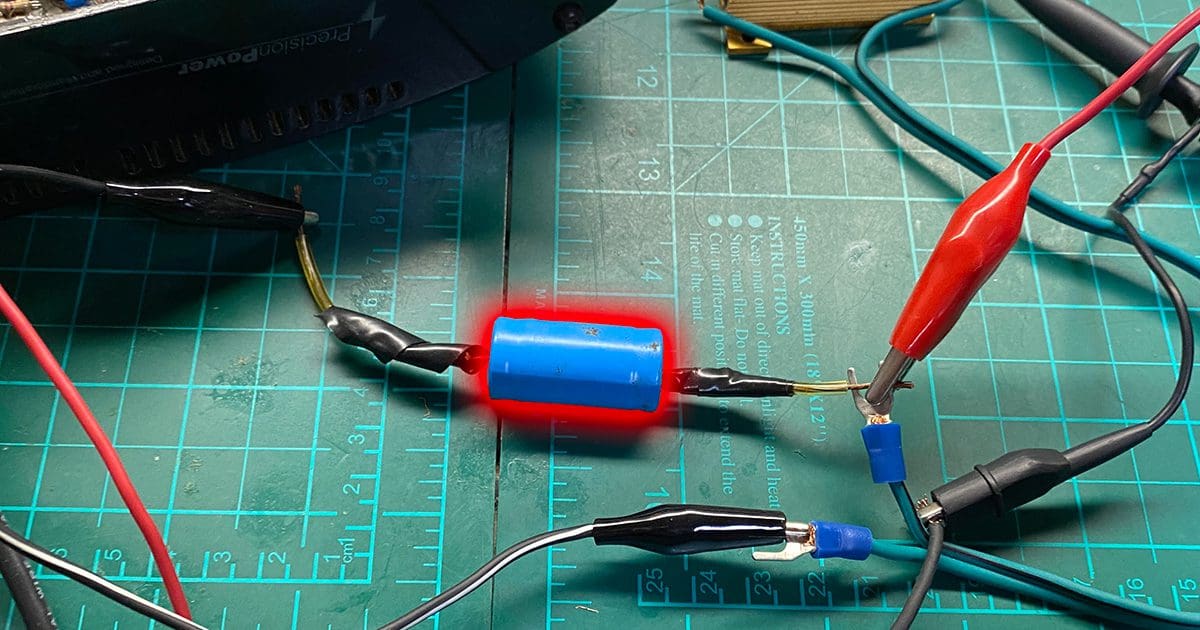 Amplifier heat-sink and signal clipping illustration