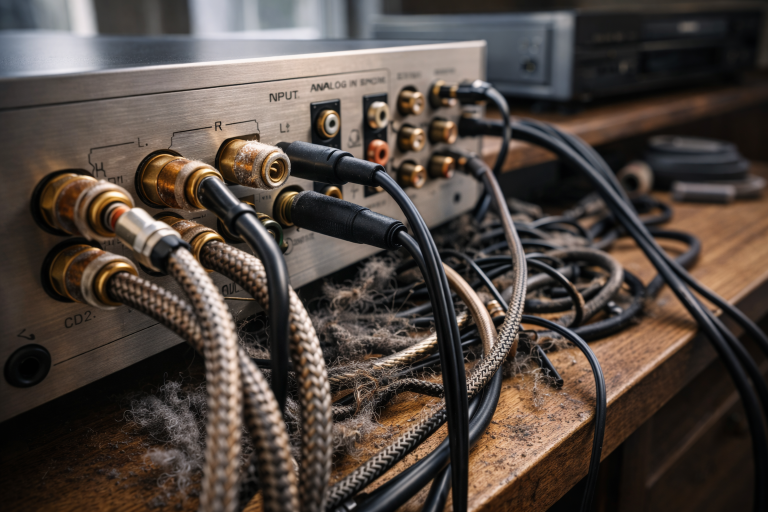 Common amplifier upgrade mistakes illustrated with audio equipment