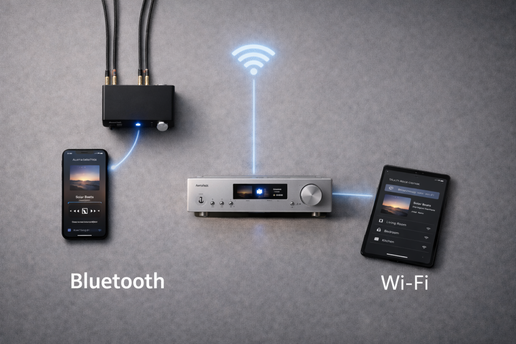 https://amplifierzone.com/wp-content/uploads/2026/03/wireless-amplifier-using-phone-connection-and-streaming-amplifier-using-Wi-Fi-network-playback.png