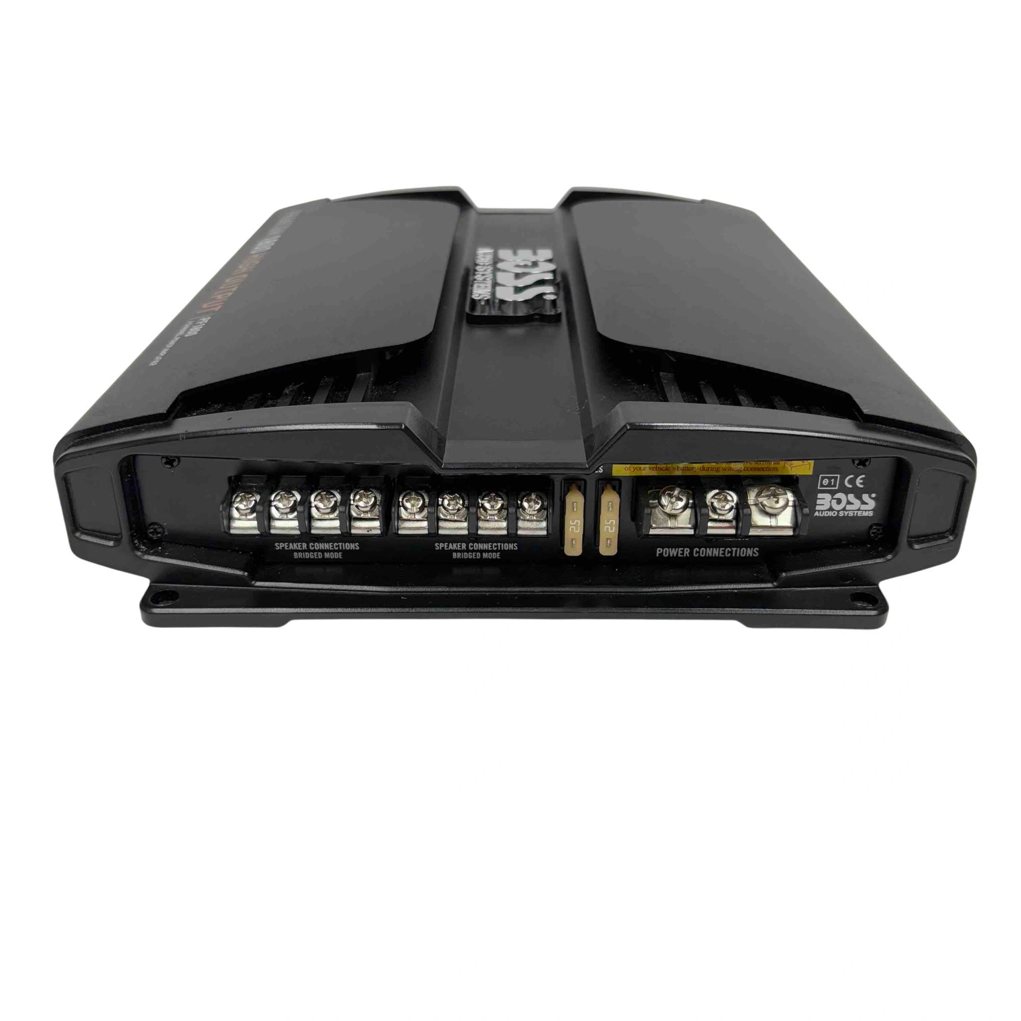 BOSS Audio PF1800 terminal connections and crossover controls